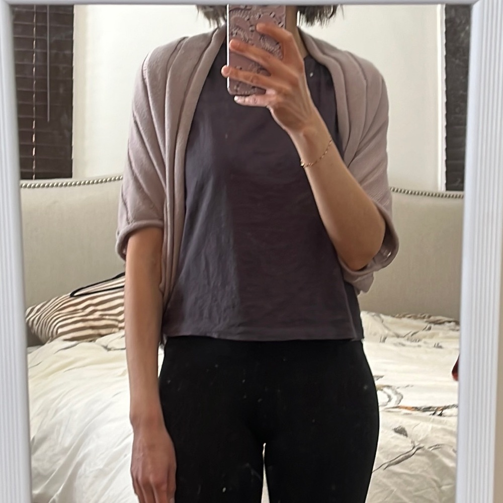 BB Dakota ribbed shrug